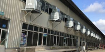 提前安裝蒸發式環保空調解決廠房通風降溫問題